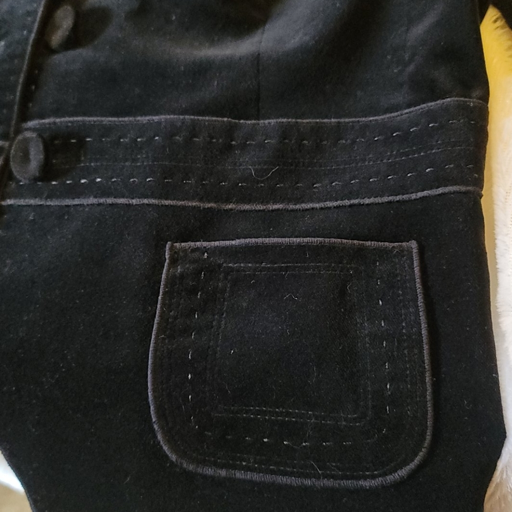Ann Taylor Black Velvet Jacket Size 4 - Picture 12 of 12